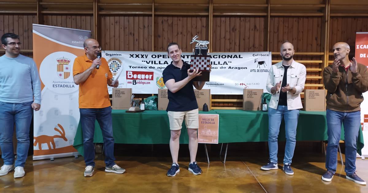 大卫·拉纳 (David Lana) 赢得“Villa de Estadilla”国际象棋公开赛 |运动的